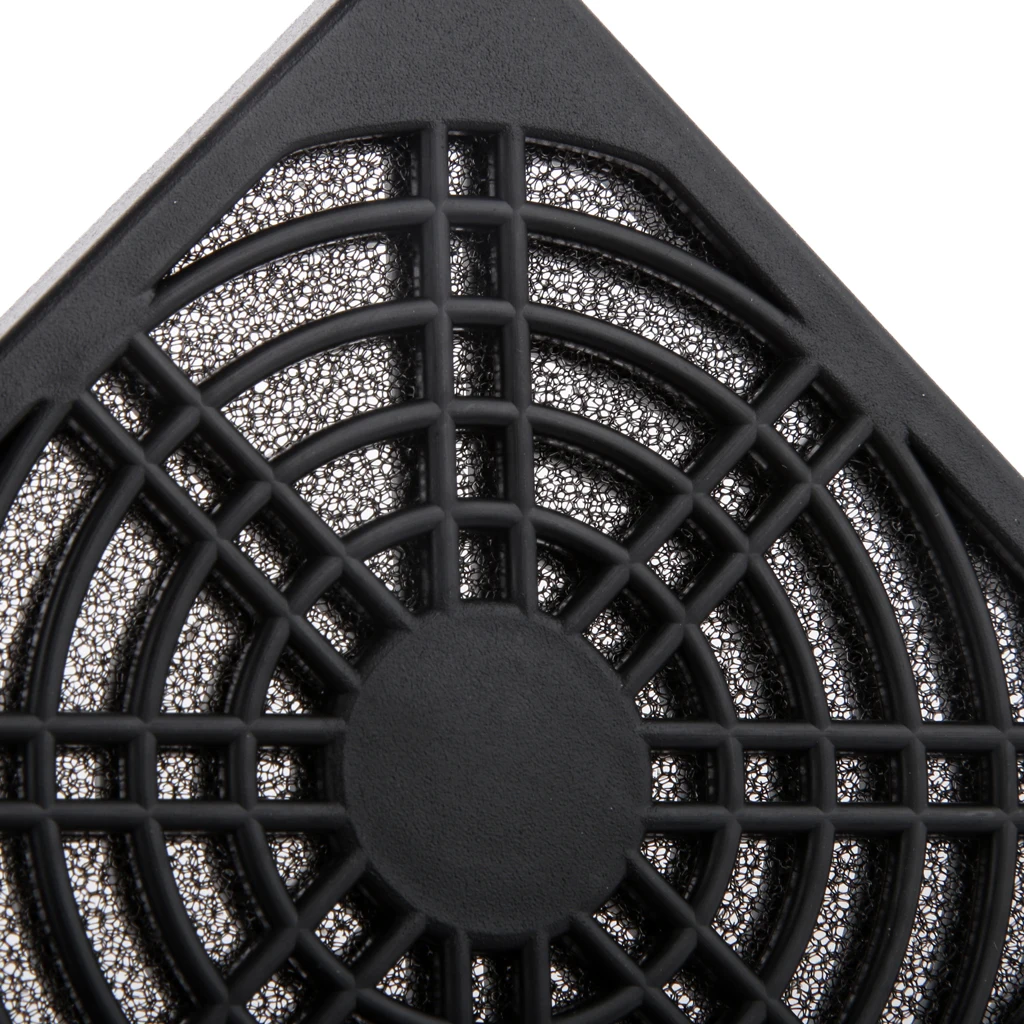 8cm Axial Fan Dust Cooling Filter Guard Grill Protector Case for Bolier PC Computer