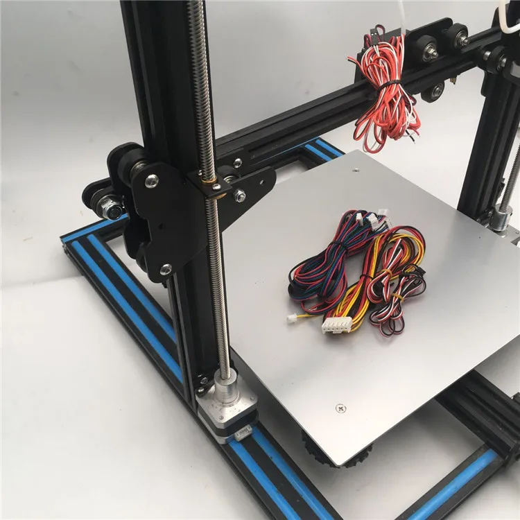 1 комплект CR-10 Tornado клон 3D принтер алюминиевая рама механический комплект с шаговым двигателем экструдер 300X300 мм с/без силиконового нагревателя