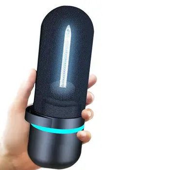 

Rechargeable UV Sterilizer Light Home Sanitizer Ultraviolet Light Bulb Ozone Sterilization Germicidal Lamp Color Random
