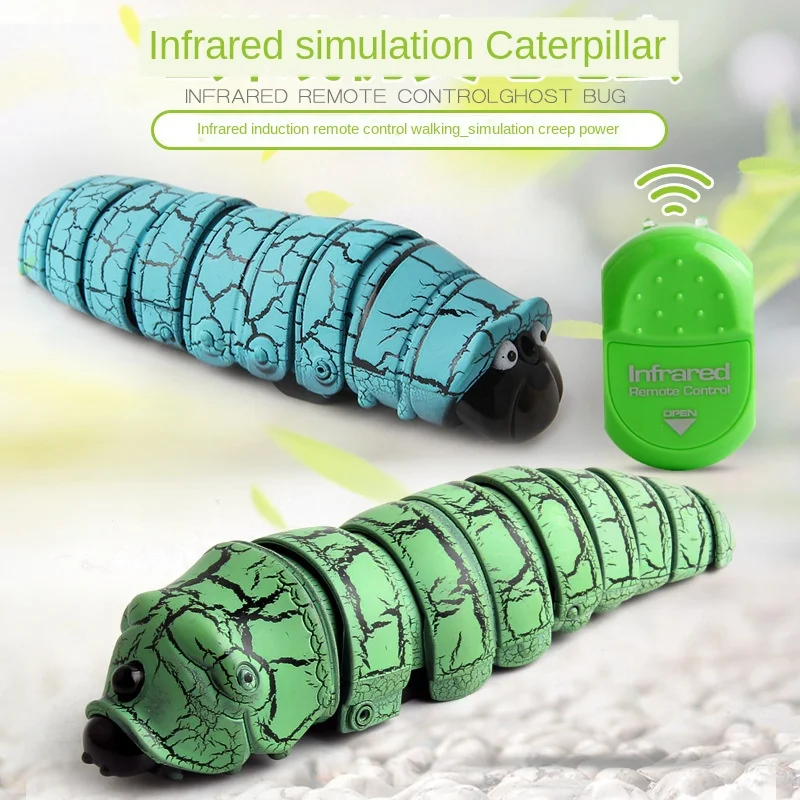 

Xinqite Remote Control Insect Sensing Insect Remote Control Caterpillar Electric Remote Control Toy