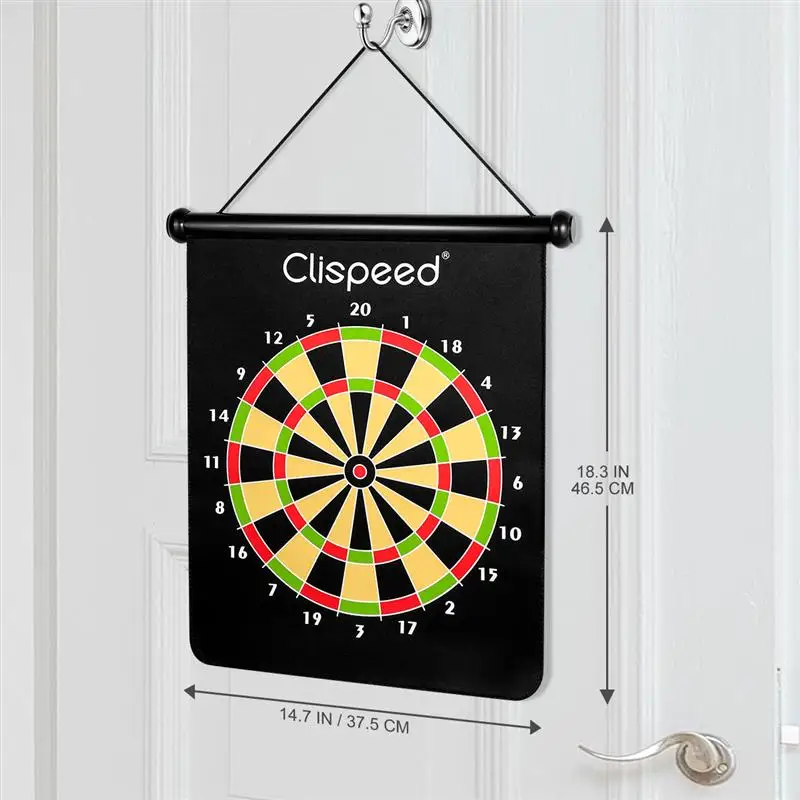 Clispeed магнитная Дротика набор двухсторонняя Двусторонняя классная игрушка