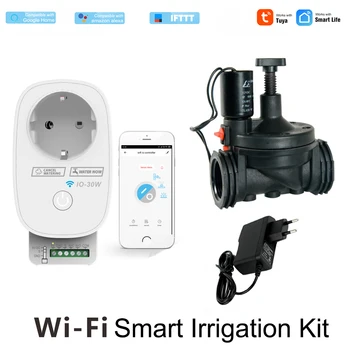 

Tuya WIFI Connection Automatic Smart Irrigation System Intelligent Watering Timer Garden Irrigation Controller