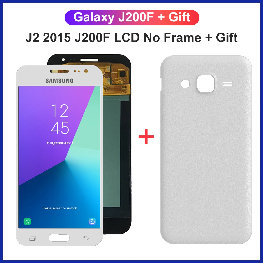 Super Amoled J2 Display For Samsung Galaxy J2 15 J0 J0f J0y J0h Lcd Display Touch Screen With J0 Battery Cover Aliexpress Cellphones Telecommunications