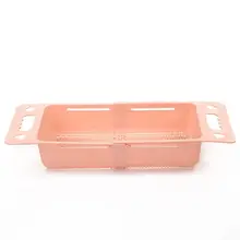 Прочная раздвижная домашняя кухонная сливная корзина многофункциональная корзина квадратной формы для мытья