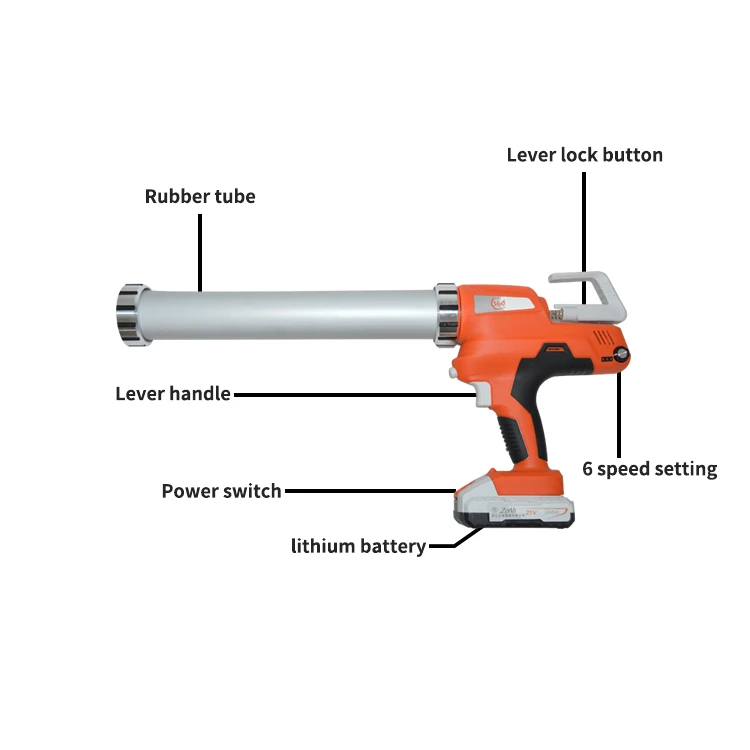 1 шт. портативный Электрический клеевой пистолет инструмент для дверей и окон Электрический клеевой пистолет 21 В литиевая батарея электрический артефакт клеевые инструменты для пистолета
