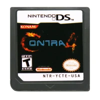 Ds jogo cartucho console cartão contra 4 eua versão inglês para nintendo ds 3ds 2ds