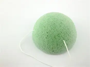 

130/320/650 pcs Konjac sponge semi spherical face washing puff konjaku face washing cotton face washing puff random color