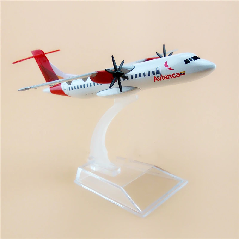 1/400 масштаб 16 см ACES Air Colombia Avianca Airlines ATR72 пропеллер Airways модель самолета литая под давлением металлическая модель самолета