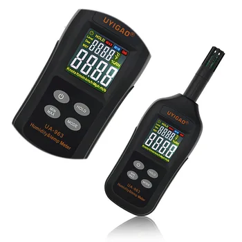 

Digital Temperature and Humidity Meter LCD Display Portable High Precision and Sensitive Digital Display Laboratory Thermometer