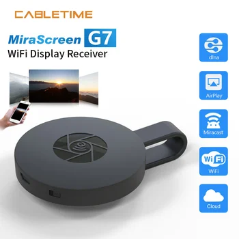 

CABLETIME 2.4GHz Media Steamer 1080P HDMI Wireless Display Digital Generation 2 for Laptop Macbook Air Lenovo Dell N336