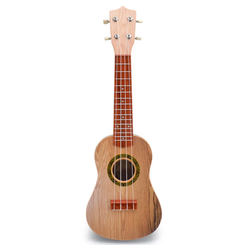 square spruce Гавайские гитары укулеле, Защита окружающей среды, развлечения, 18*7*57,5 см, пластик, 21 дюйм, обучающий ребенок, подарок на год, маленькая гитара, забавная игрушка - Цвет: square spruce