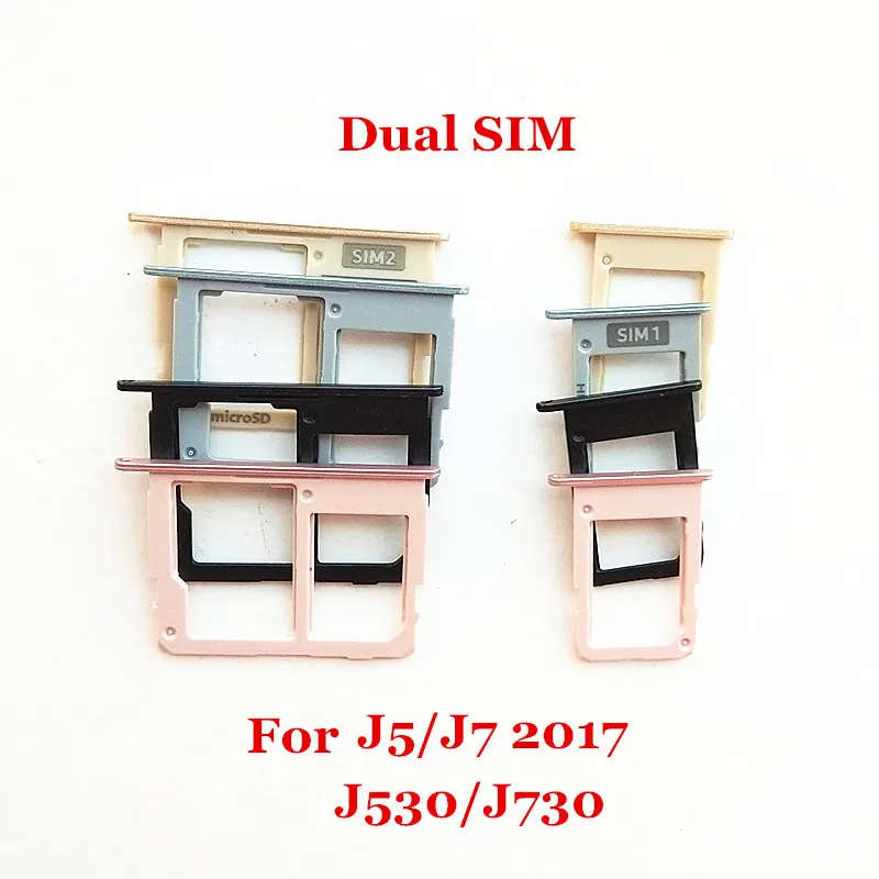 20x одиночный/двойной слот для SIM-карты Nano держатель карт Micro SD Samsung Galaxy J5 2017/J530 J7