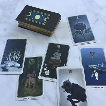 

Full English Anima Mundi Tarot Cards Factory Made High Quality Tarot Deck Board Game Cards