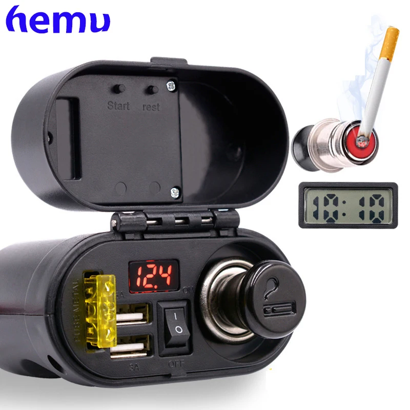 2020 мотоциклетное водонепроницаемое с прикуривателем usb многофункциональное