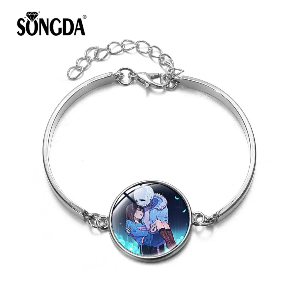 SONGDA Горячая видео игра Undertale браслет и мультфильм фигурка Sans Papyrus Chara Frisk