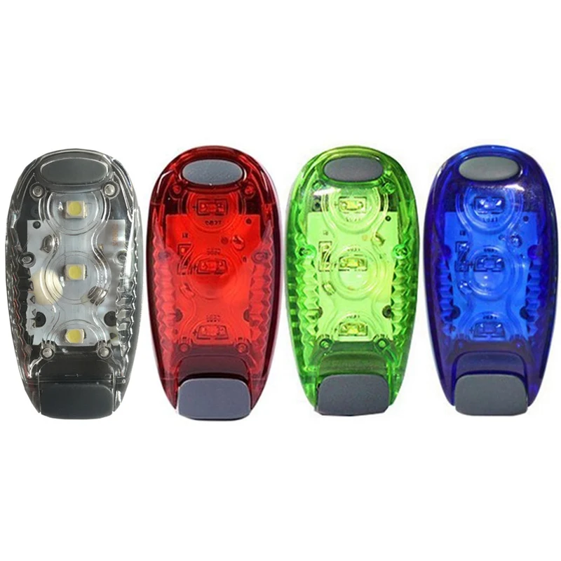 

Night Running Jogging Safety Remind Led Light Bicycle Helmet Tail Rear Lamp Kit Outdoor Cycling Bike Riding Accessories Lights