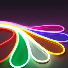 

12V LED Strip Waterproof Ribbon Led Neon Light IP67 2A power White Warm White Led Tape Light 2835 120LED/M Stage modeling light