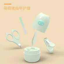 Детские ножницы для ногтей, набор милых кусачек для ногтей, для новорожденных, Детские кусачки для ногтей, безопасные ножницы, уход за ногтями, уход за ребенком