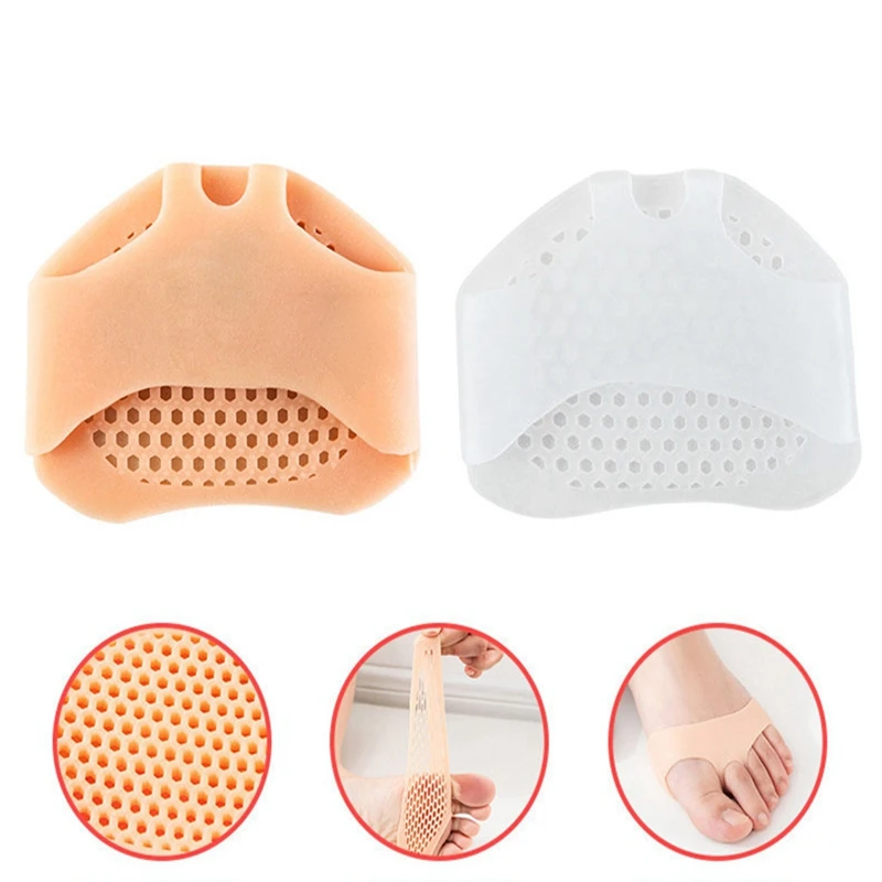 Insoles Shoes-Accessories Insert Soft-Pads Health-Care High-Heel-Gel Silicone 1pair Breathable