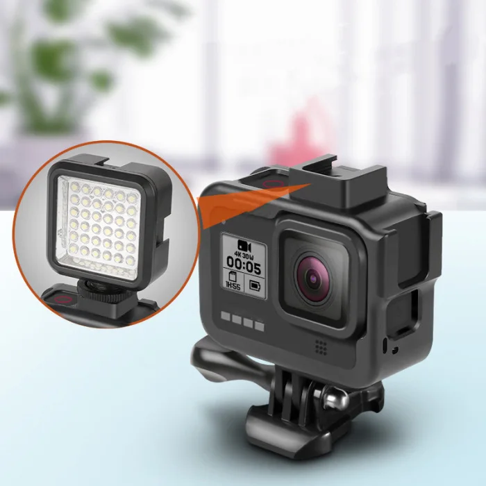 Алюминиевый сплав заполняющий светильник аксессуары для GoPro Hero8 экшн-камеры WIF66