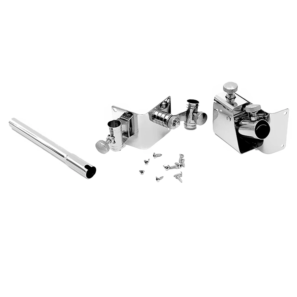 

Stainless Steel 3x Right Angle Holder Bracket Support for Fishing Storage Tackle Box