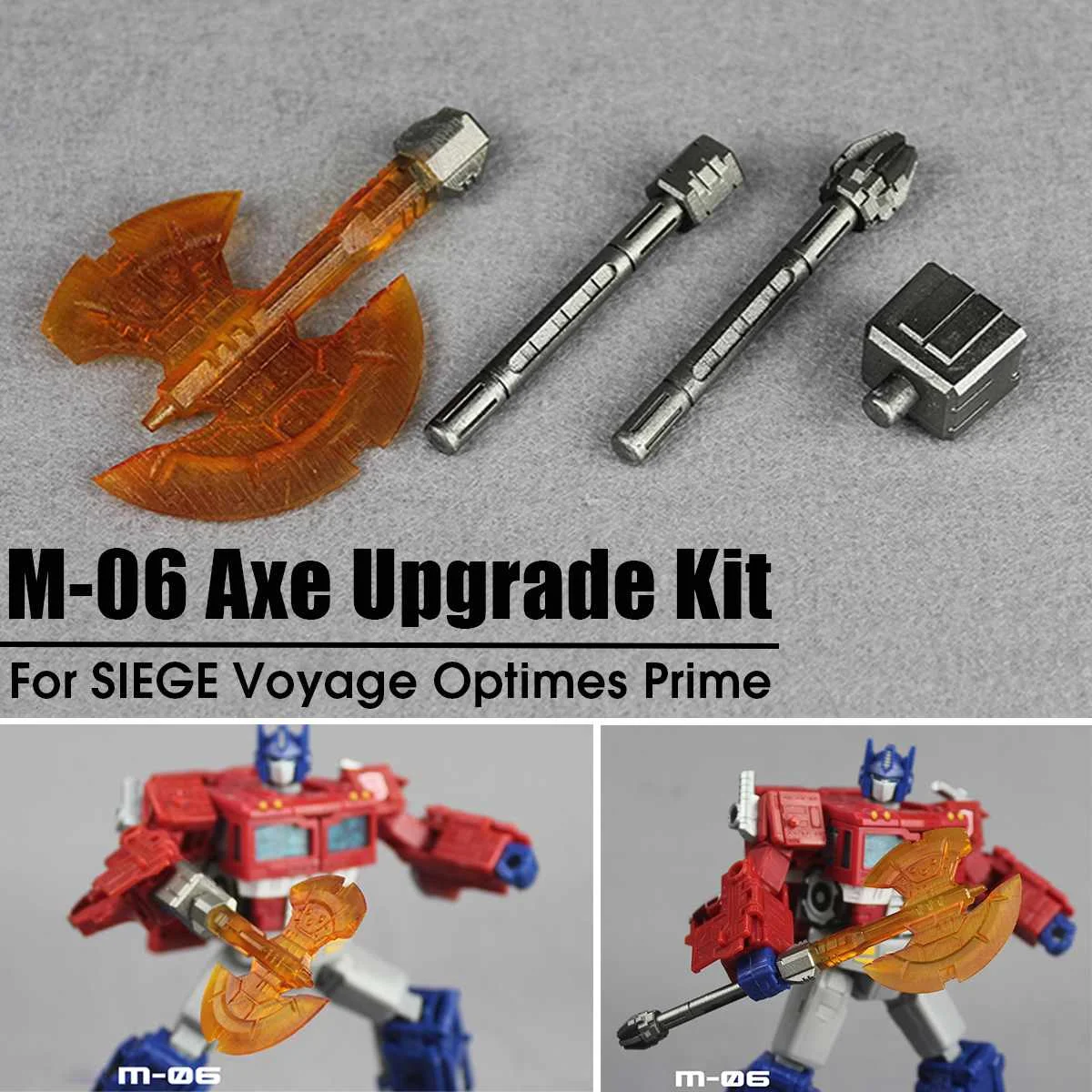 Для Matrix Workshop M-06 комплект для обновления топора для SIEGE Voyage Optimes Prime