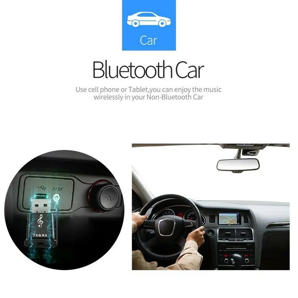 Vehemo 2в1 Bluetooth 5,0 передатчик Bluetooth 5,0 ТВ автомобиля MP3 музыка Bluetooth 5,0 приемник 3,5 мм AUX динамики наушники