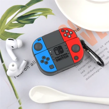 

2pcs/lot Nintendo Switch Game Console Headset Protective Case For Airpods Pro Case Wireless Earphone Cover For Airpods Pro 3 Box