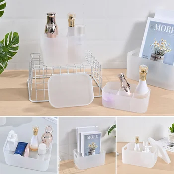 

Plastic Makeup Organizers Box Jewelry Cosmetic Storage Box With Drawer Acrylic Lipstick Holder Sundries Case Container