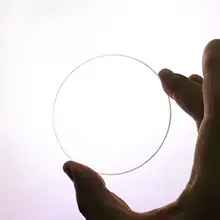 

5pcs total size diameter 50.8mm and 4mm thickness transparent uv and ir fused silica quartz glass plate JGS2