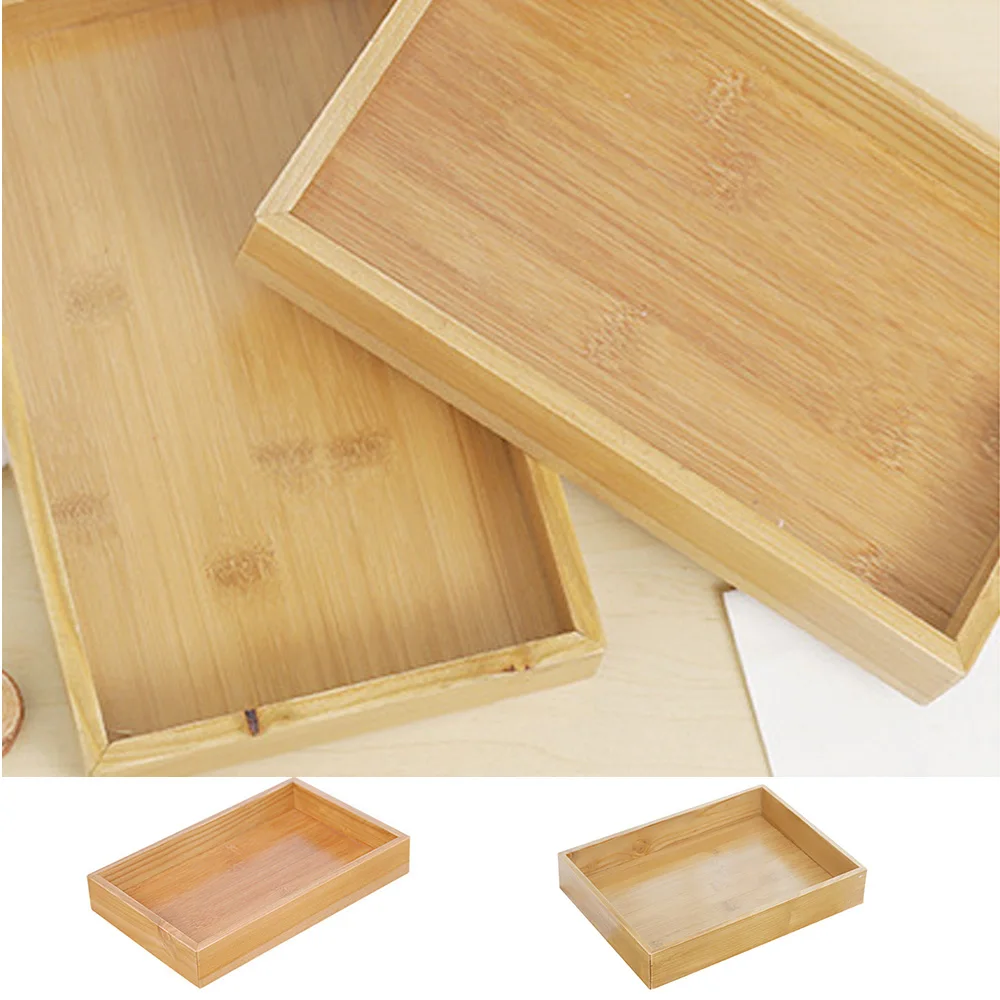 Kinds Natural Bamboo Flat Tea Tray Rectangular Fruit Tray Hotel Home Furnishing Kinds Natural Bamboo Flat Tea Tray Rectangular Fruit Tray Hotel Home Furnishing