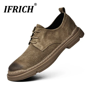 

Popular 2020 Casual Shoes For Men Leather Man Casual Sneakers High Quality Young Casual Footwear Comfortable Lace Up Sneakers