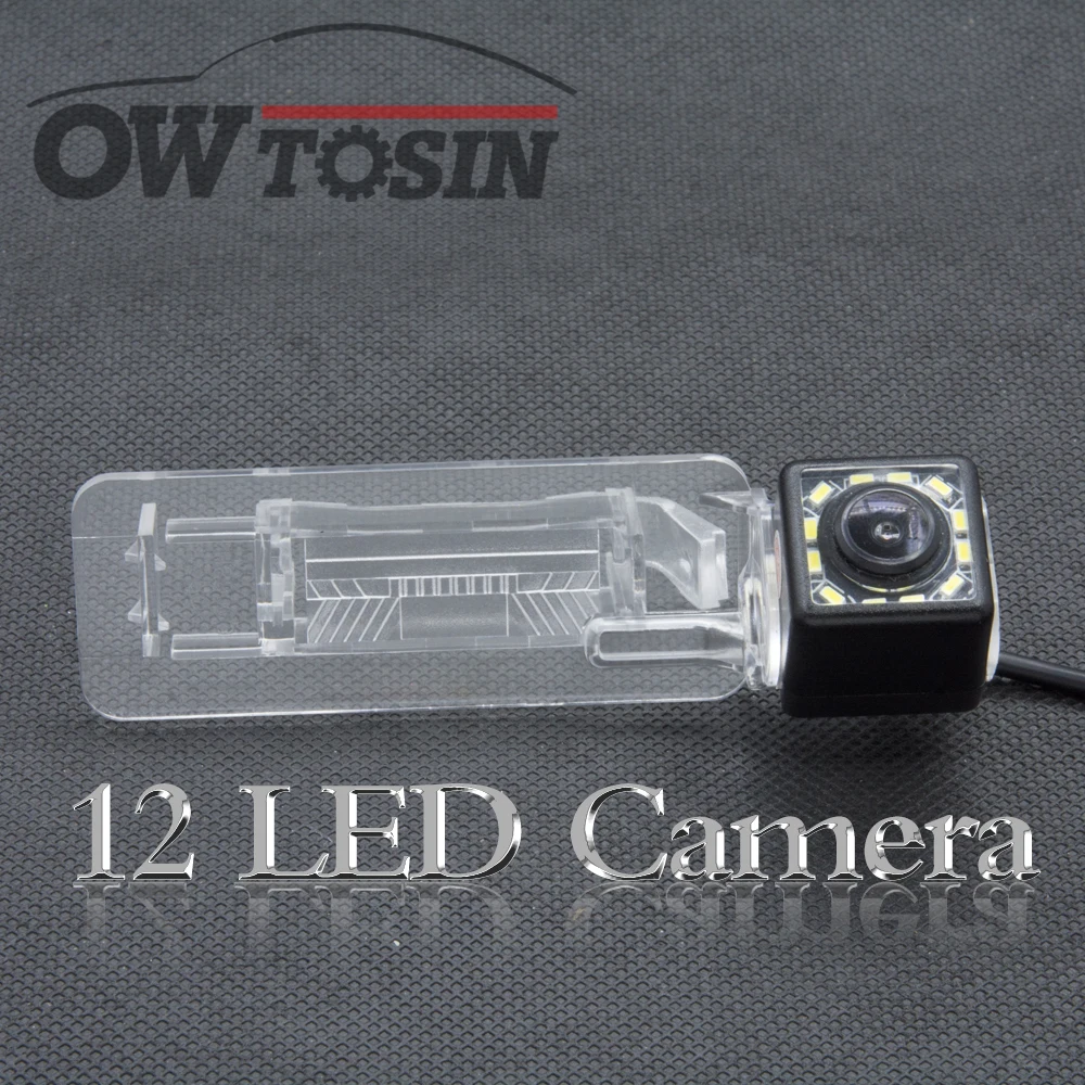 

12 LED light Car Reverse Rear View Camera For Smart Fortwo 451 Four/Smart ED Car Parking Waterproof Backup Night vision