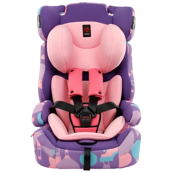 

Ganen traveler's child safety seat car baby car seat 9 months 3-12 years old dream powder