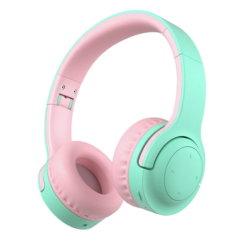 E3 Bluetooth 5 0 Kids Headphones with 93dB Limited Volume Wireless Headphones Foldable Stereo Over Ear For Kid phone pc laptop