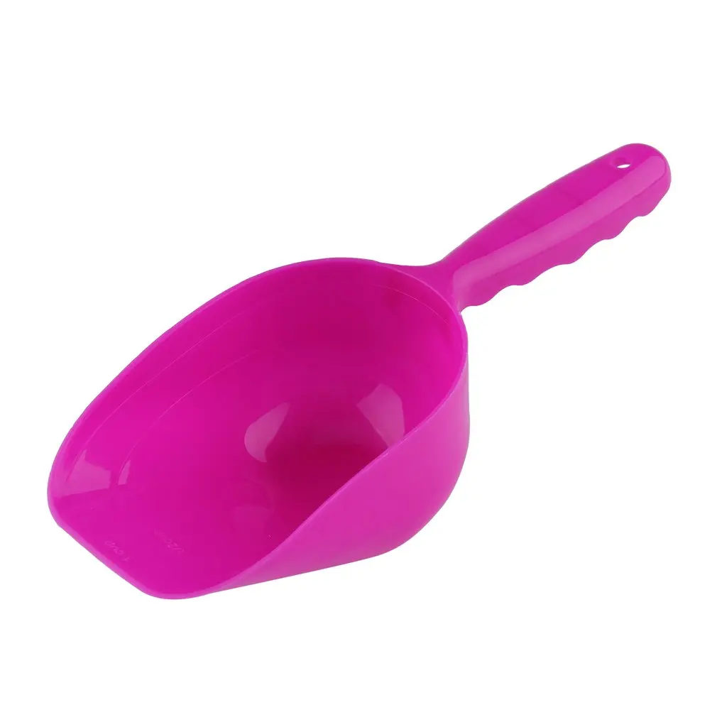 

2017 Cute Pet Dog Cat Food Feeder Bowl Shovel Scoop Tool Pet Supplies Mutli-function Environmental Small Plastic Spoon