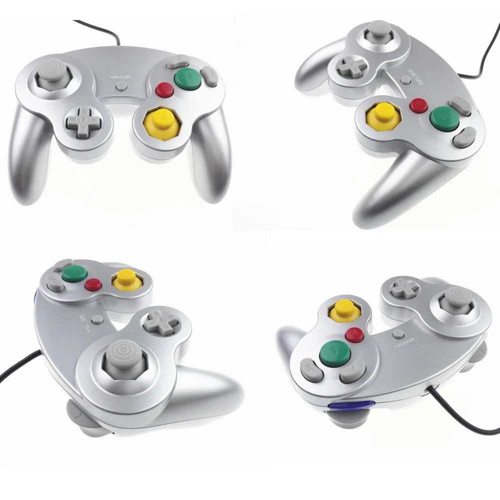 Проводной игровой контроллер ударный для NAND GameCube N-G-C Wii Видеоигры n-переключатель проводной геймпад