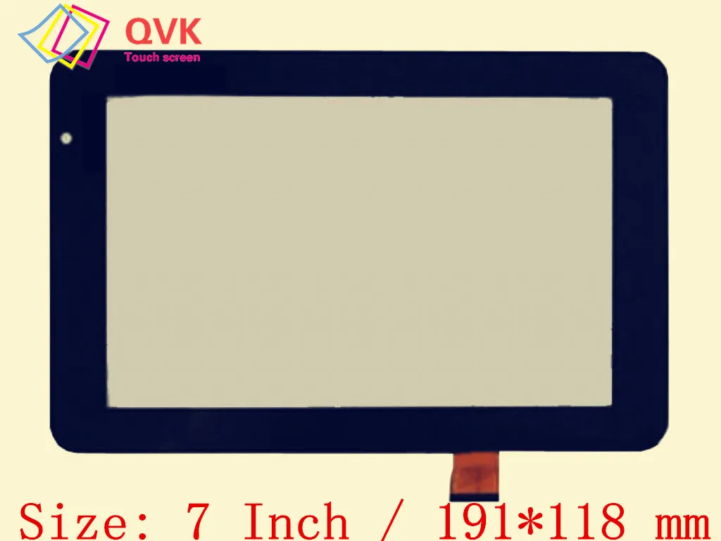 

Черный 7 дюймов для БК Максвелл плюс Tablet PC емкостный сенсорный экран стекла Digitizer панель Бесплатная доставка