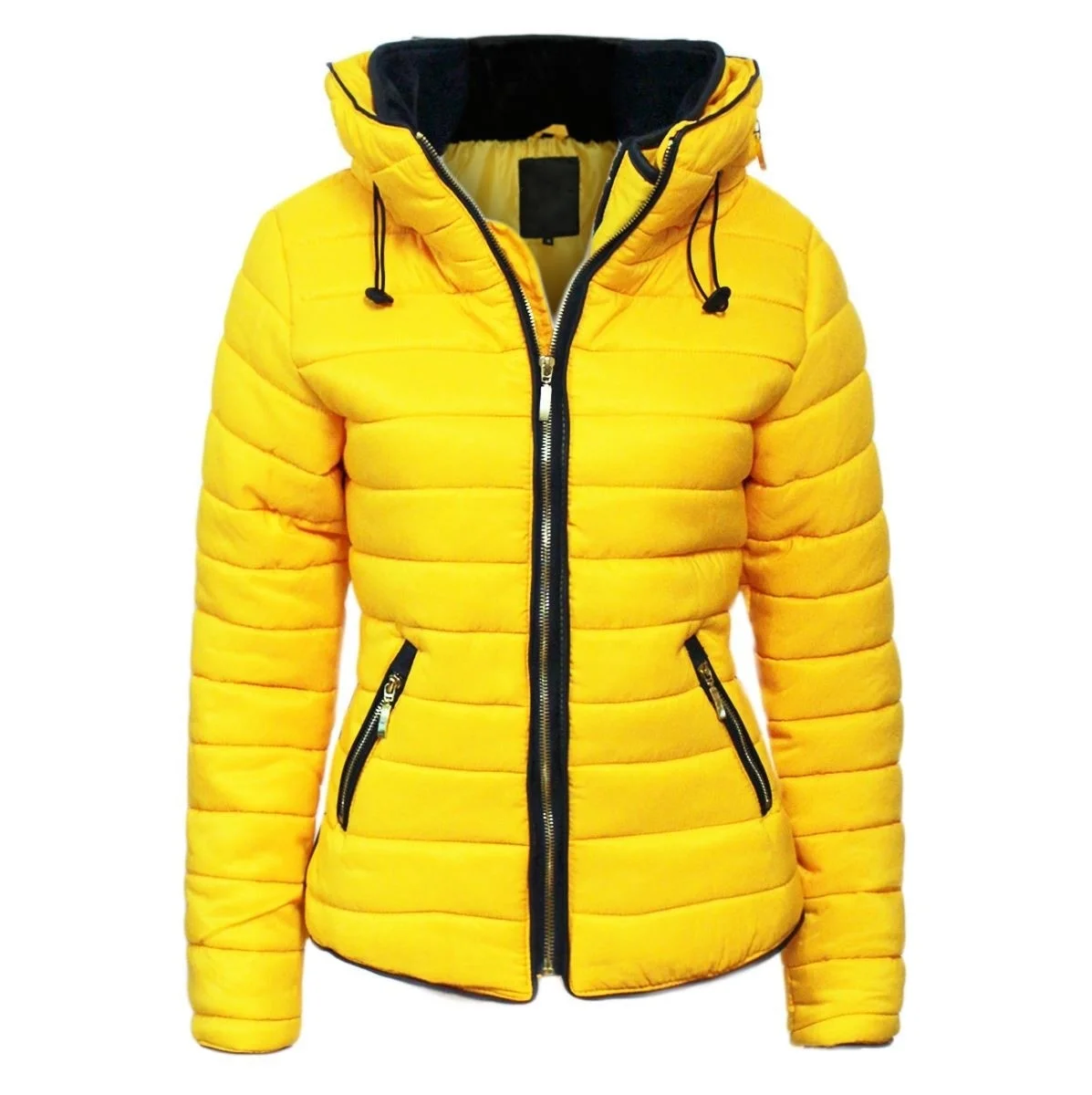 ZOGAA Winter Coat Women Winter Puffer Jackets Women Brand Hooded Coats Causal Slim Fit Solid Winter Parkas Winter Jacket Women