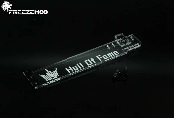 Держатель freezemod для полного покрытия видеокарты блок PCI бит Поддержка нагрузки-подшипник RGB свет ПК кулер воды. QJD-V1