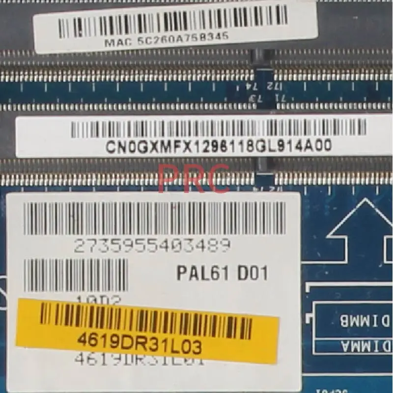 portátil placa-mãe LA-6563P hm67 N12P-NS2-S-A1 ddr3 notebook mainboard