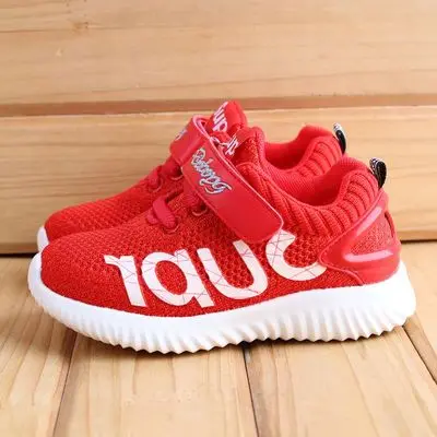 3151red Babu детская обувь Осенняя дышащая детская спортивная обувь для мальчиков и девочек функциональная обувь детская беговая Обувь - Цвет: 3151red