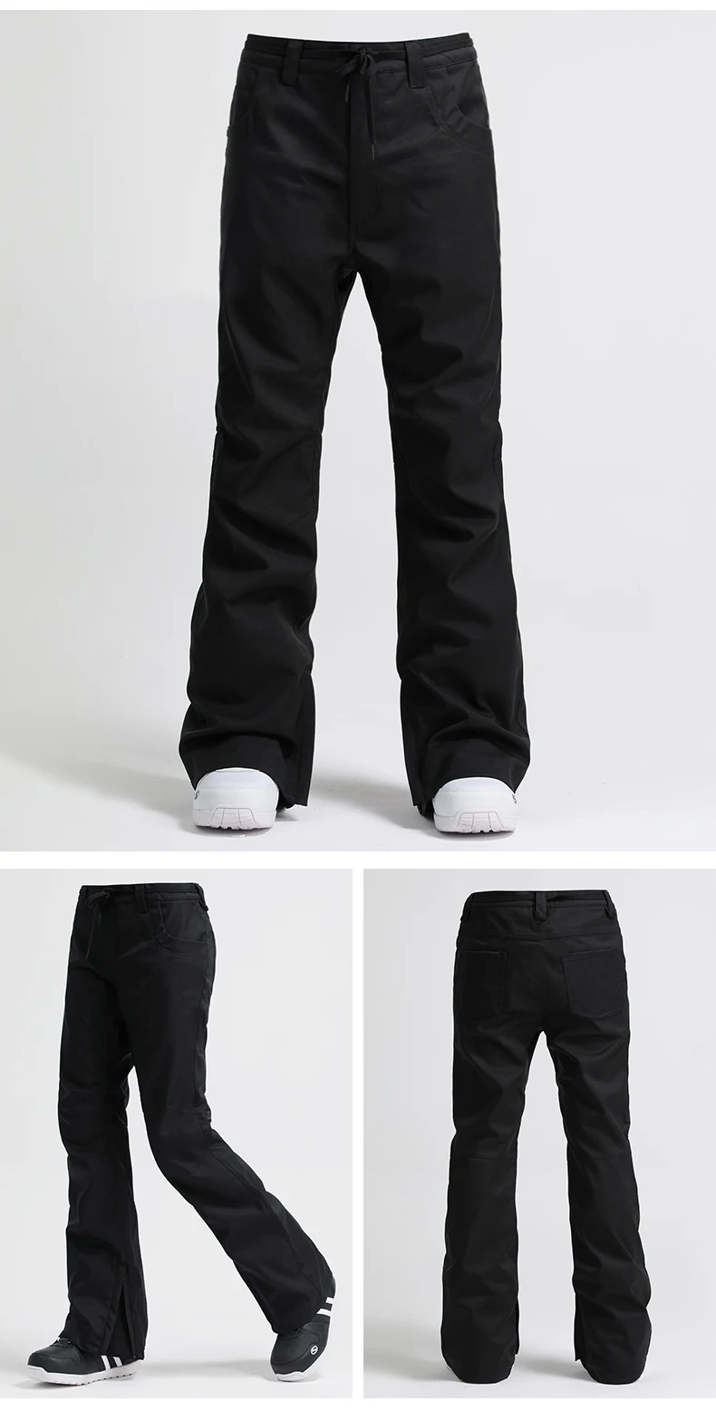 GSOU зимние штаны для сноуборда женские водонепроницаемые ветрозащитные дышащие лыжные сноубордические брюки спортивные штаны для улицы