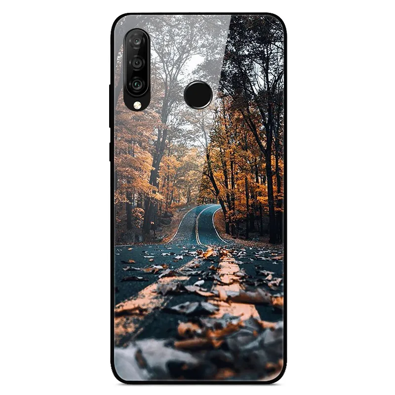 Для huawei Honor 9X Премиум чехол с милым рисунком, стеклянная задняя крышка, Жесткий Чехол для huawei Honor 9X 9 X Global чехол STK-LX1 бампер Honor9X