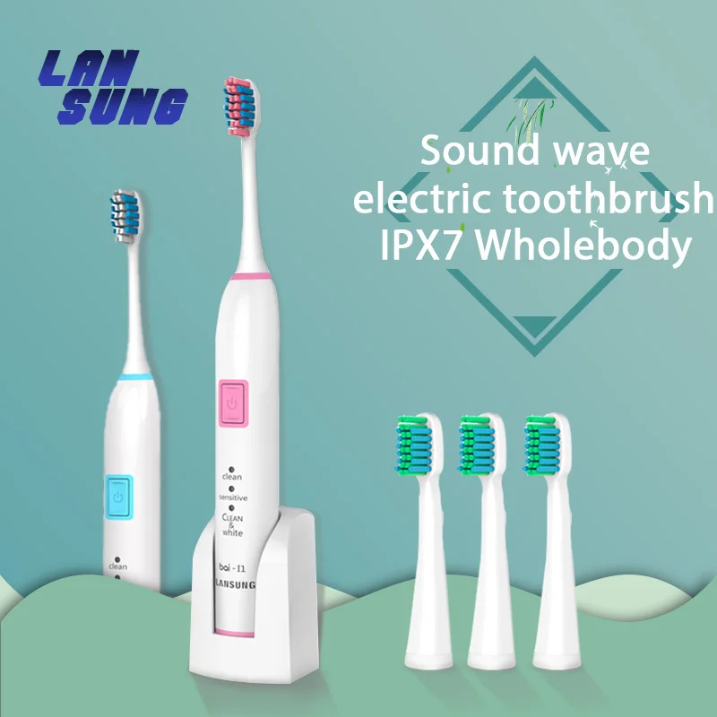 LANSUNG I1 Магнитная левитационная звуковая электрическая зубная щетка IPX7