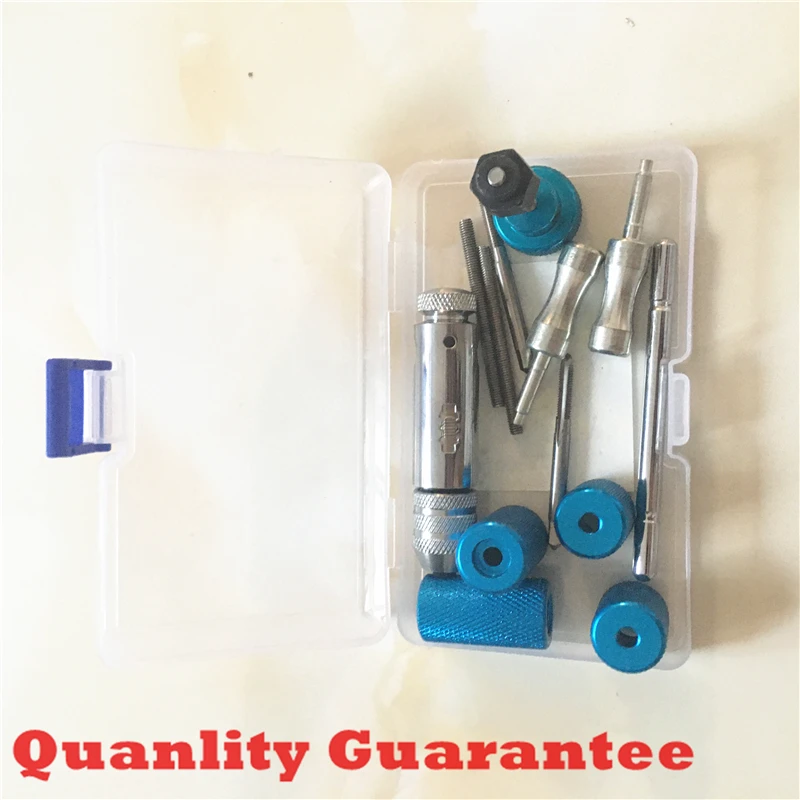 Electric fuel injector nozzle Filter element disassembly and repair