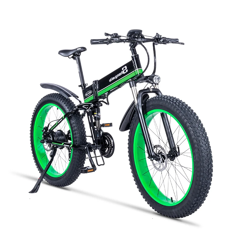 Ebike 1000 Вт электрический пляжный велосипед снегоход помощь горному велосипеду внедорожный велосипед роликовый велосипед Fury Lithiu power