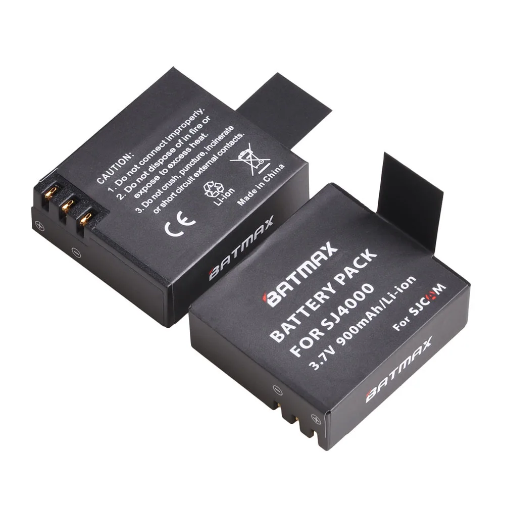 3 шт. SJCAM sj4000 eken H9 GIT-LB101 GIT батарея sj5000 sj6000 sj7000 SJ8000 SJ9000 батарея+ ЖК-дисплей двойной USB зарядное устройство
