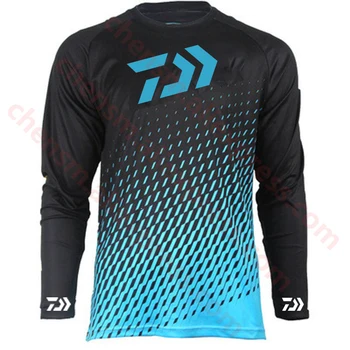 

2020 DAIWA Men Fishing Clothing Ultrathin Long Sleeve Sunscreen Anti-uv Breathable Coat Summer Fishing Shirt Size XS-5XL Jacket