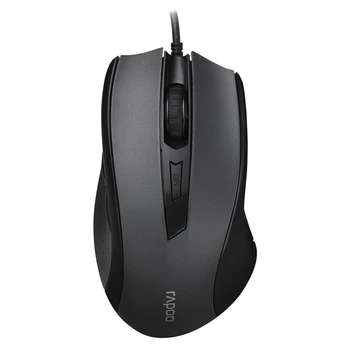 

New Rapoo N300 Optical Wired Gaming Mouse with 3 Levels Adjustable 2000 DPI for Computer Home Office
